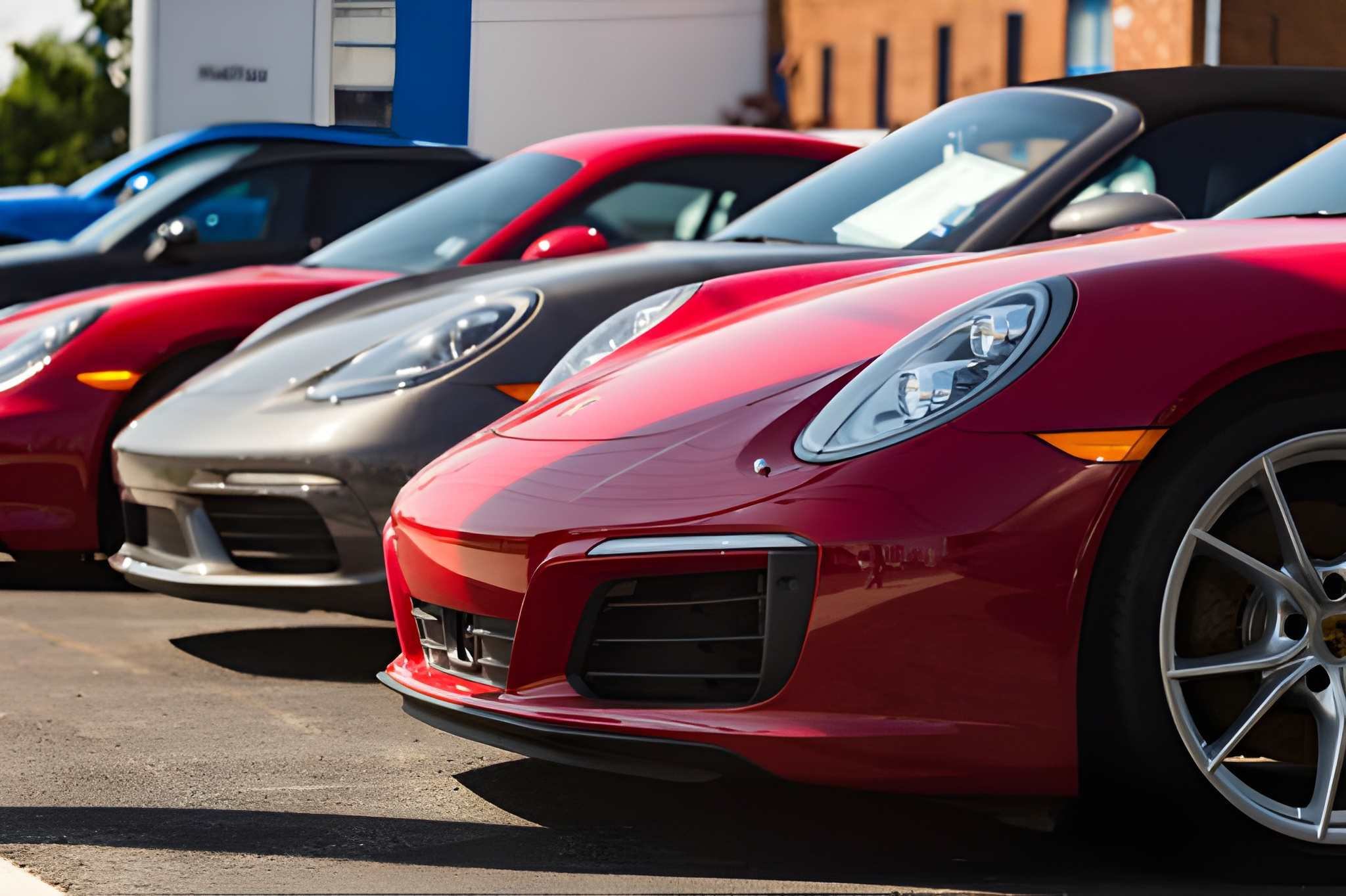 Une sélection de voitures de sport cabriolets